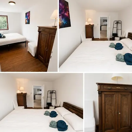 4-room Near Wilhelmshoehe Train Station Stadthalle Herkules *